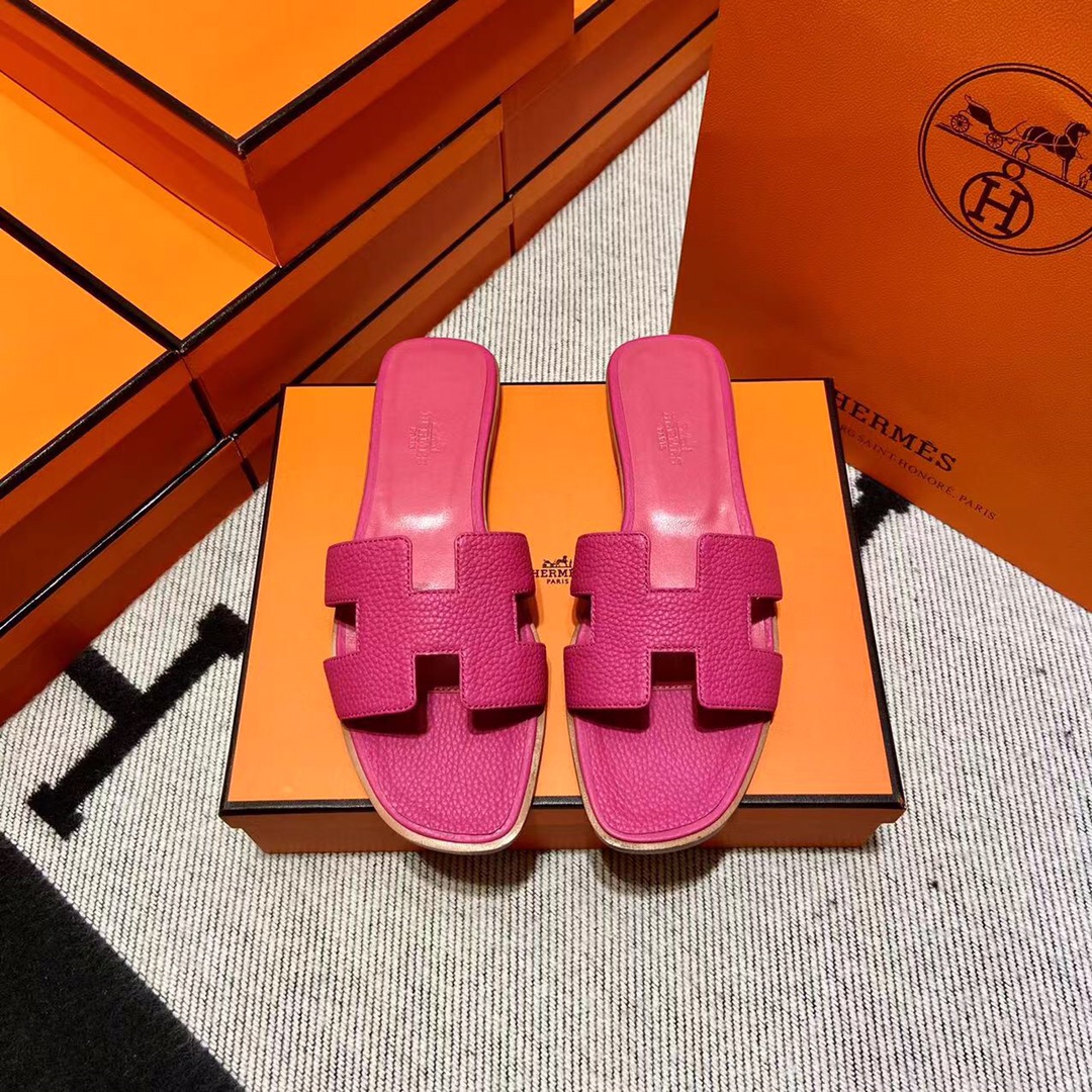 에르메스 올수공 오란 슬리퍼 샌들 토고 43